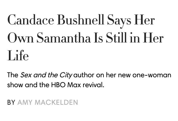 Candace Bushnell